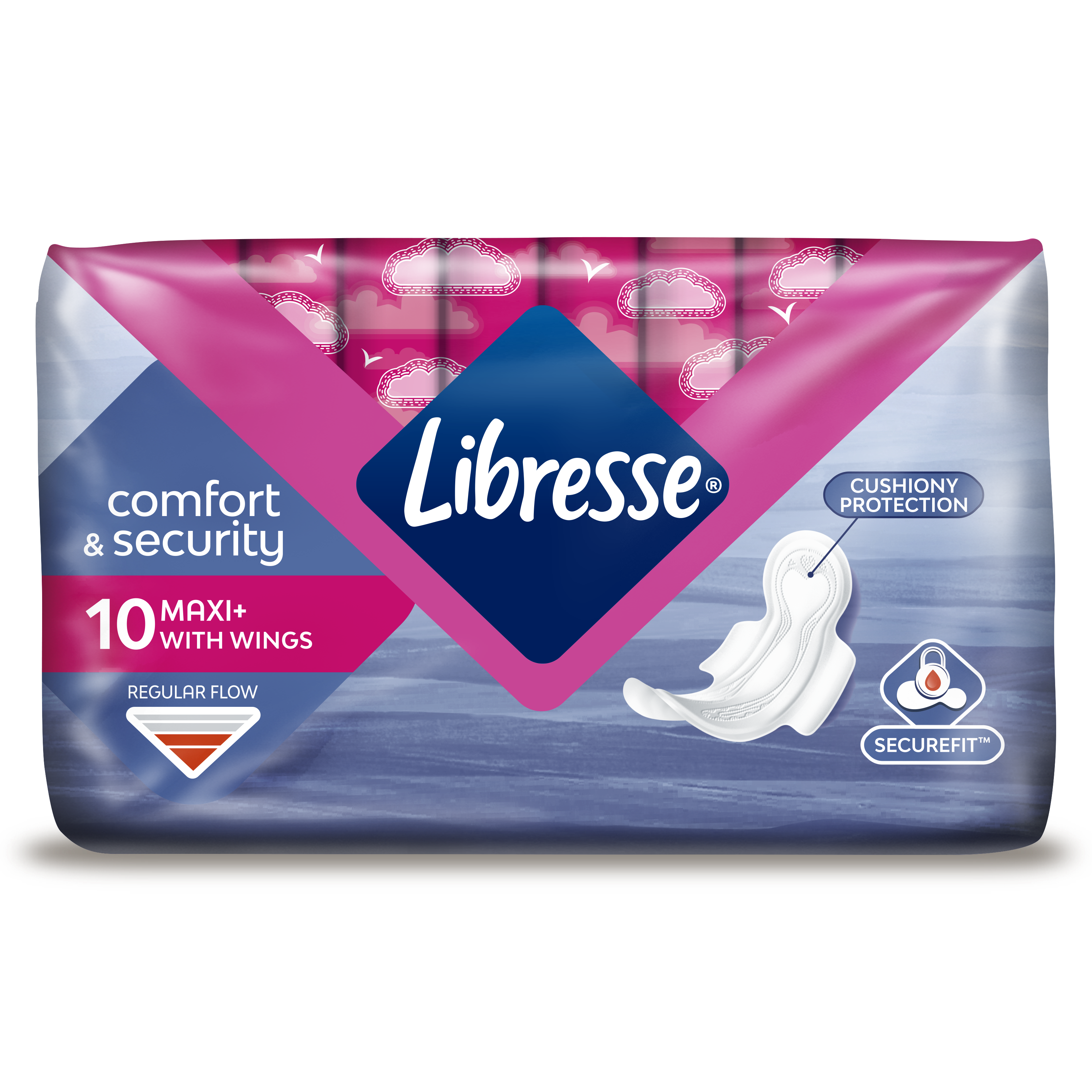 Absorbante cu aripioare Maxi+